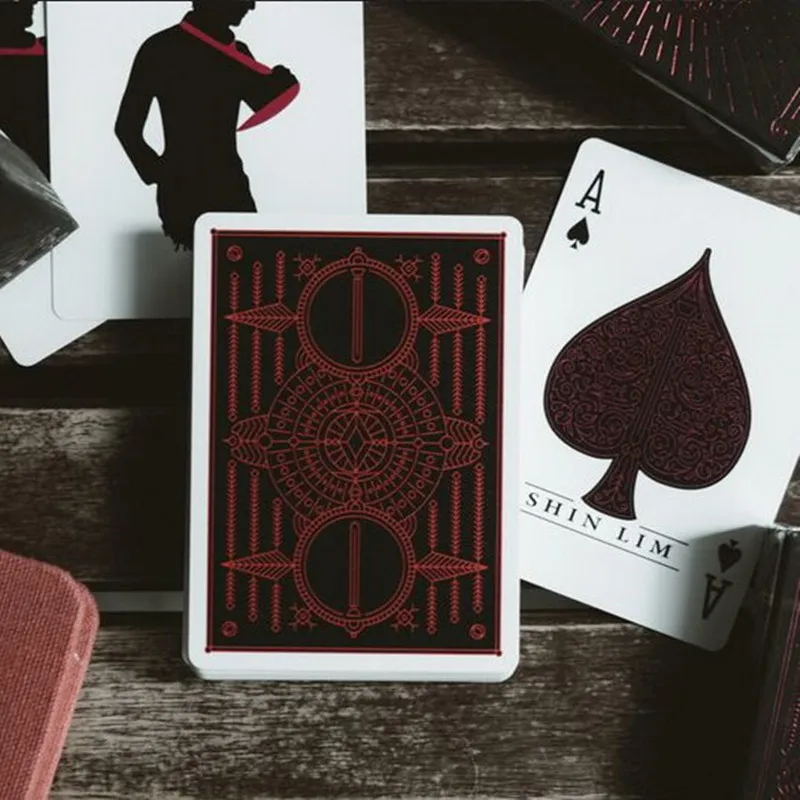 1 шт. Shin Lim колода игральные карты размер покера EPCC пользовательская Ограниченная серия Запечатанный импорт Покер Волшебная колода реквизит магические трюки