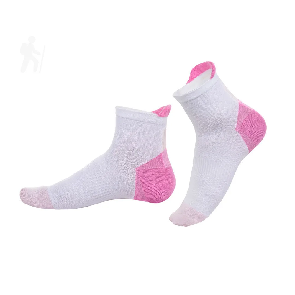 Short Compression Socks Women Men Running Outdoor Sports Hiking Cycling Foot Plantar Fascia Pressure Profession Socks Nylon