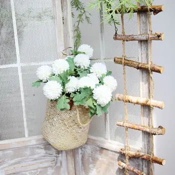 

30pcs High Quality Artificial Flowers Vivid Silk Simulation Dandelion Flowers For Wedding Home Festival Decor Fake Flowers