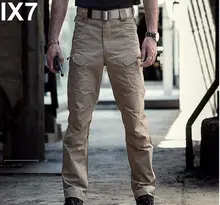 IX7 Männer Armee Kampffracht Hosen Baumwolle Military Stadt Tactical Hose Herren Mehrfach Hosen Casual SWAT Soldat Zug Hosen
