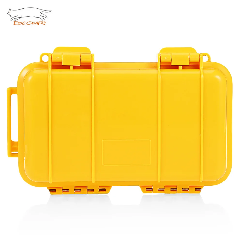 

EDCGEAR Small size waterproof box Survival Case shockproof pressure waterproof box watertight seal box Survival equipment tool