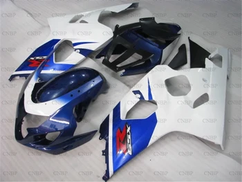

GSX-R600 2004 - 2005 K4 Fairing Kits GSX R 600 2004 Fairing GSXR 600 2004 White Blue Fairings