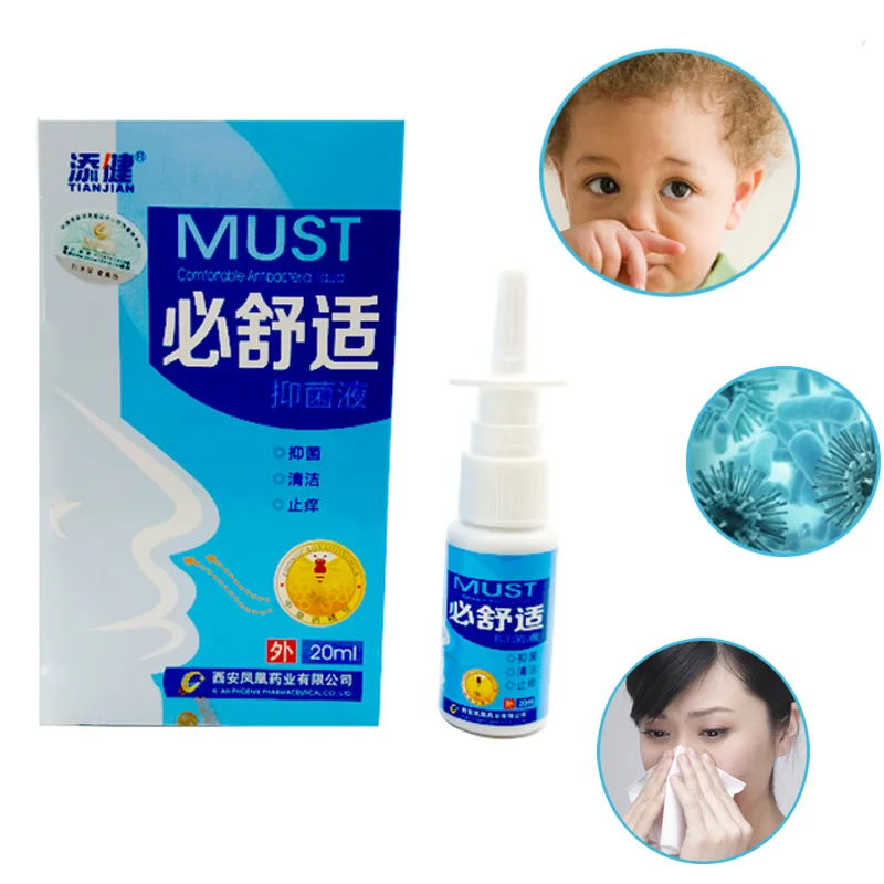 

Health Care Chinese Herb Spray 20ml Nasal Cure Rhinitis Sinusitis Nose Spray Anti-snore Apparatus Make Nose Comfortable