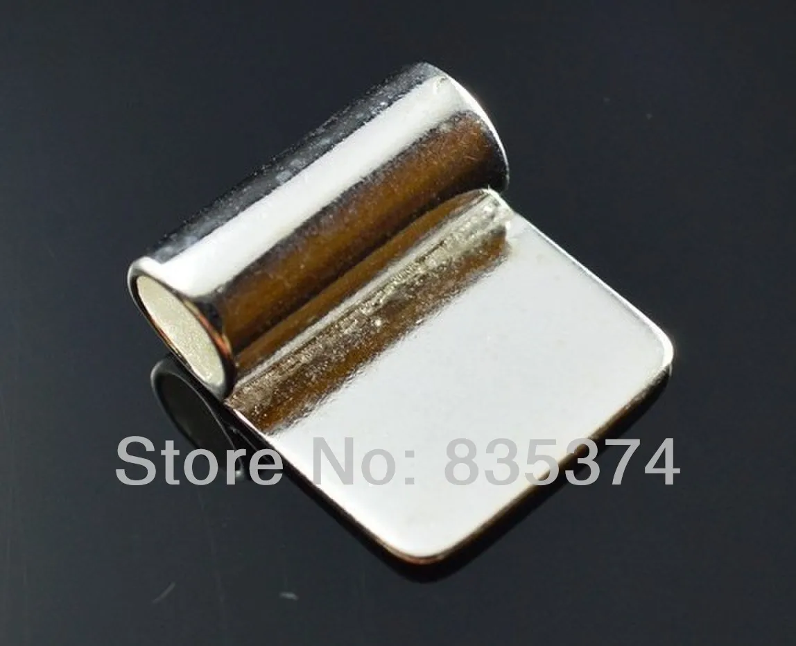 15*17mm silver plated brass pendant glue on bails, glue on bail for pendant image_2