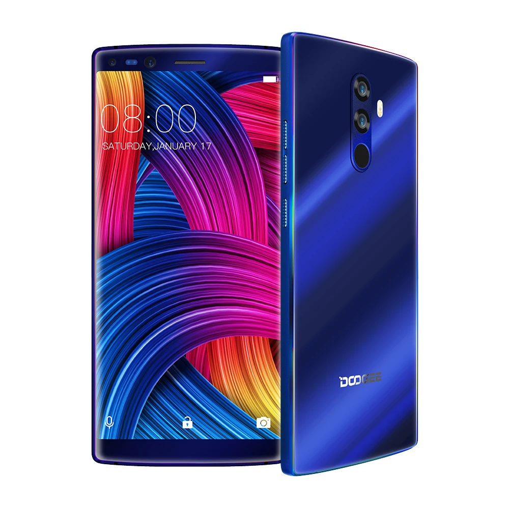 Doogee Mix 2 восьмиядерный смартфон 4 камеры 5 99 &quotFHD + 18:9 экран мобильный телефон 6 ГБ 64