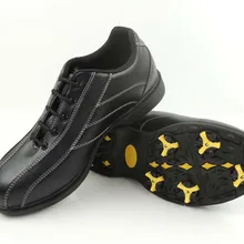 Обувь для гольфа мужская и женская обувь для гольфа schuhe водонепроницаемая кожаная обувь zapatos de golf para Мужская обувь spiker golf schoenen Nails съемный