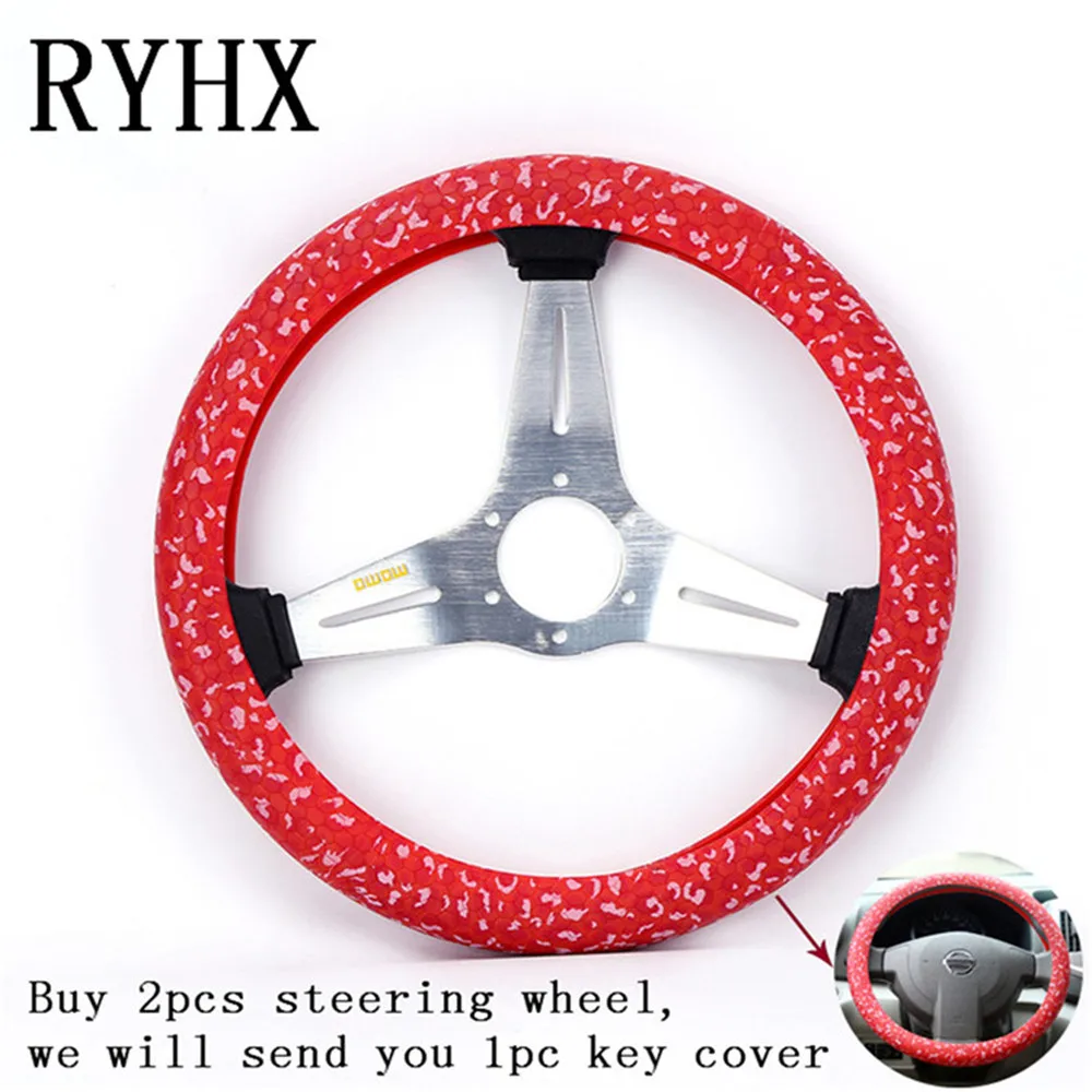 

Car Auto Silicone Steering Wheel Glove Cover Soft Multi Color Universal Skin Soft Silicon Steering Wheel Cover