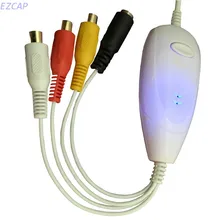 Новинка vhs к usb2.0 аудио-видео конвертер для MAC Win7 Win8 Win10 с снимок ключ профессиональный редактировать программное обеспечение