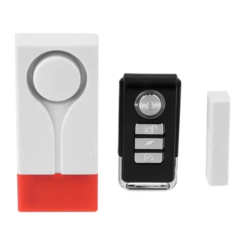 

Wireless Small Independent Door Magnetic Standalone Door Sensor Alarm Security Protection alarm+Remote Control