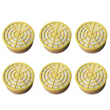 6 шт. химическая активная углеродная коробка картридж фильтр пестицидов маска аксессуары