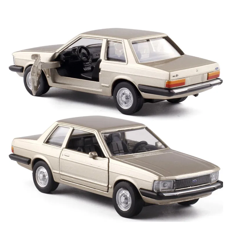 HOMMAT имитация 1:43, винтажная модель автомобиля Ford Del Rey 1982, литая модель игрушечного автомобиля, модель автомобиля в подарок, игрушки для детей, мальчиков