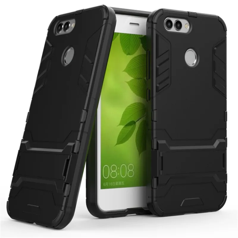 

Luxury Protective Back Case Cover 3 in 1 Hard PC Hybrid Case For huawei nova 2 Back Cover For huawei nova2 Phone cases