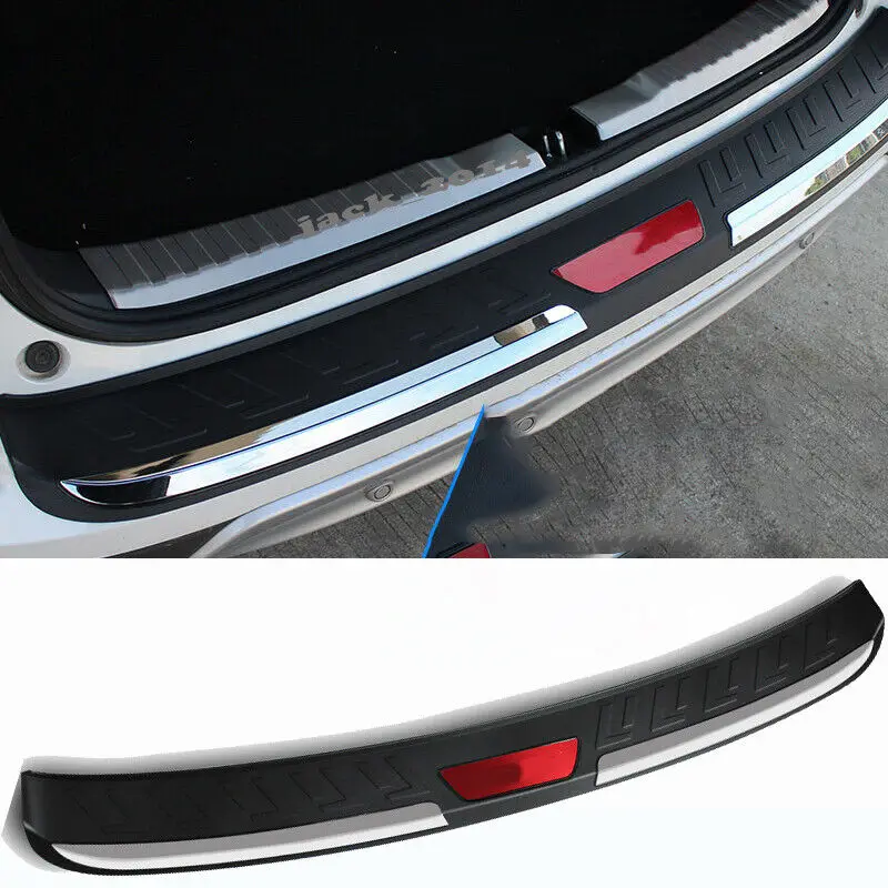 

FOR 2012 2013 2014 2015 2016 HONDA CRV TRUNK SILL SCUFF PLATE REAR BUMPER PROTECTOR GUARD COVER