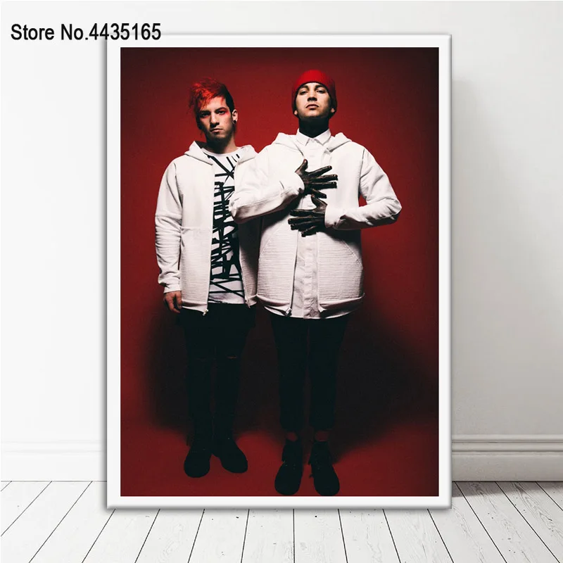 Плакат Twenty One Pilots музыкальная группа плакаты и принты Холст Картина настенное искусство картина для комнаты украшение дома