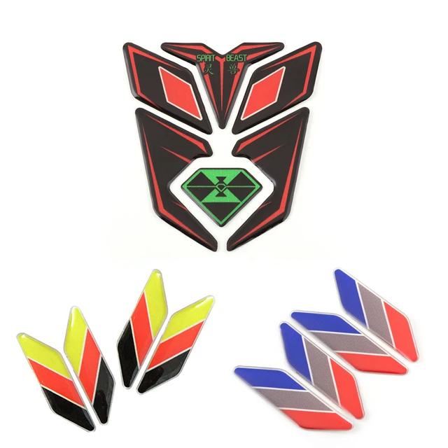 

Car Motorcycle Tank Sticker Decals Motobike Reflective Protection Pad