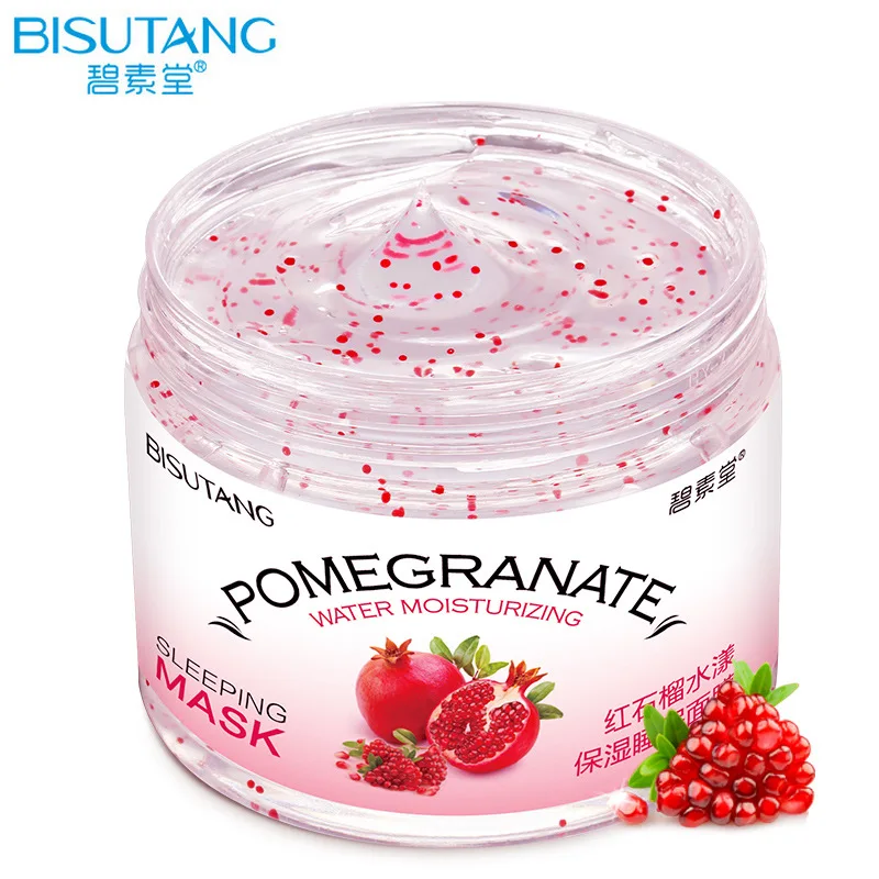 BISUTANG Red Pomegranate Sleeping Face Mask Anti Aging Moisturizing Whitening Oil Control Skin