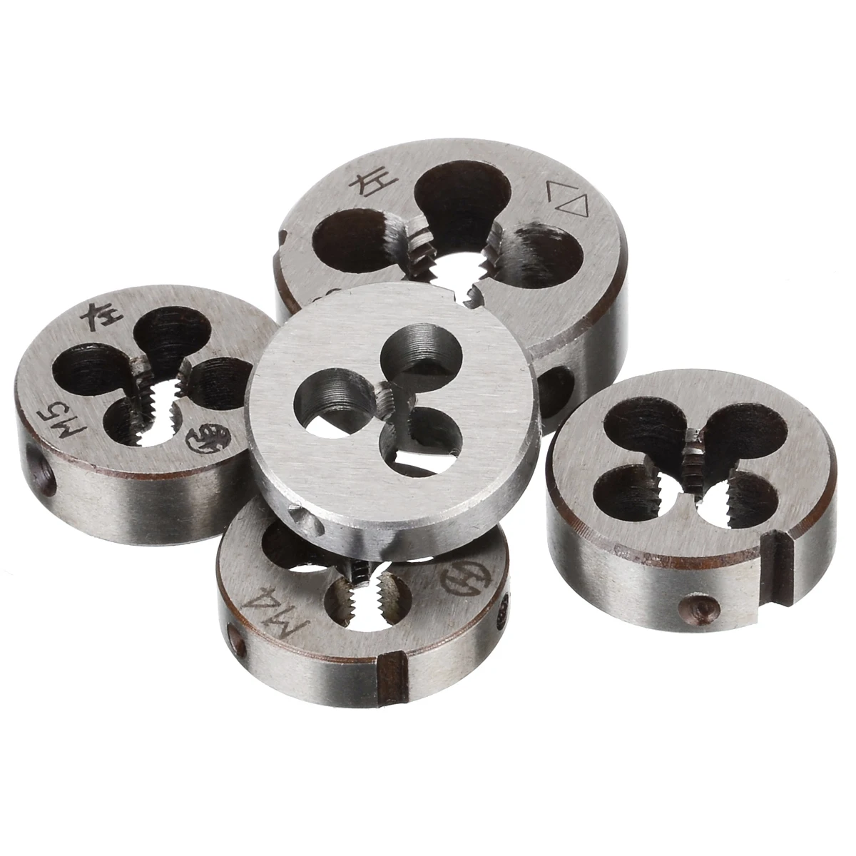 Buy 5pcs High Hardness Metric Threading Die Alloy