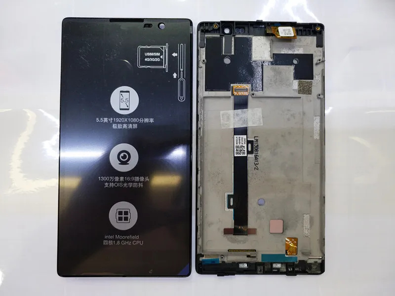 Для 5 &quotlenovo K80 K80M P90 ЖК-дисплей Дисплей + Сенсорный экран дигитайзер для сборки с