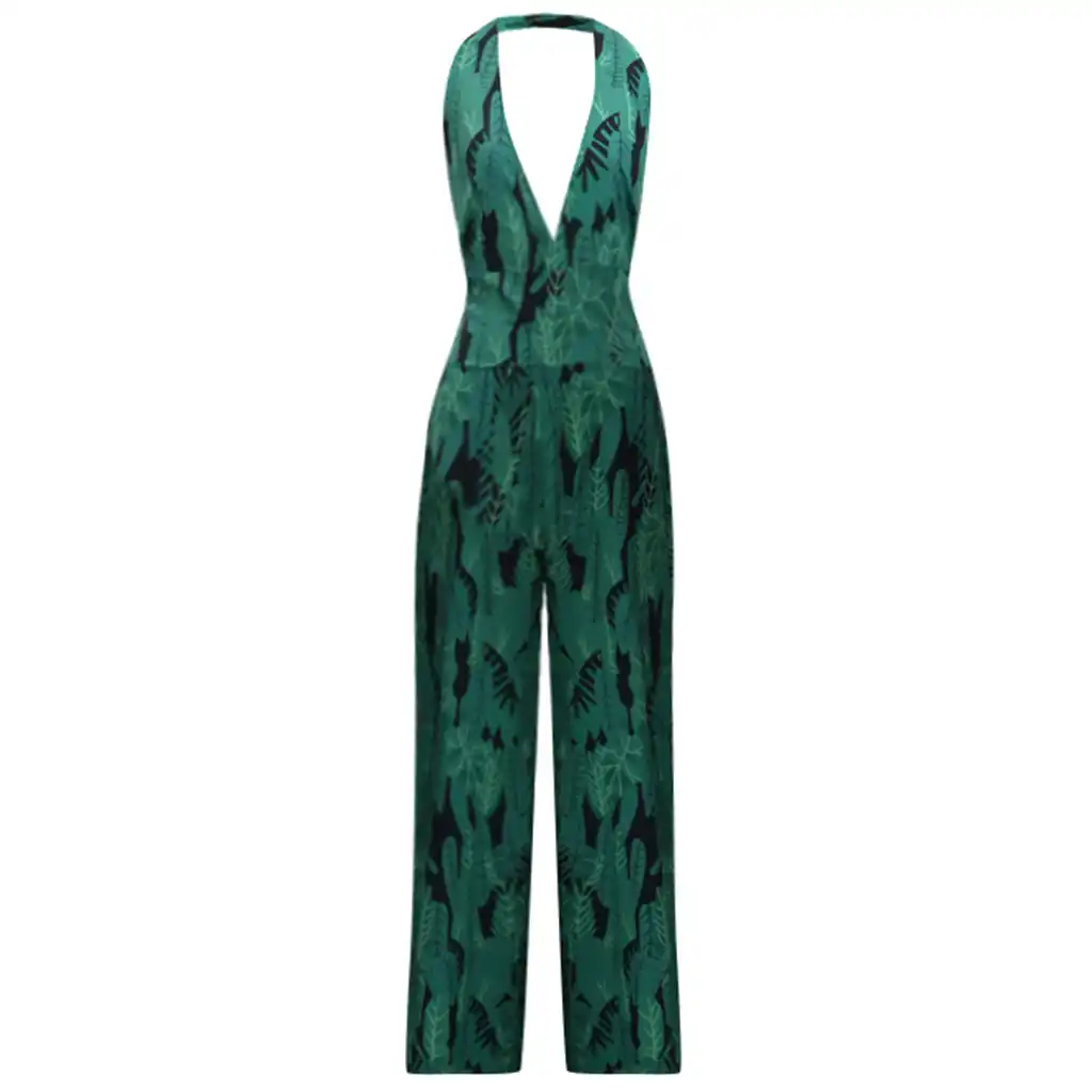 sparkly green jumpsuit