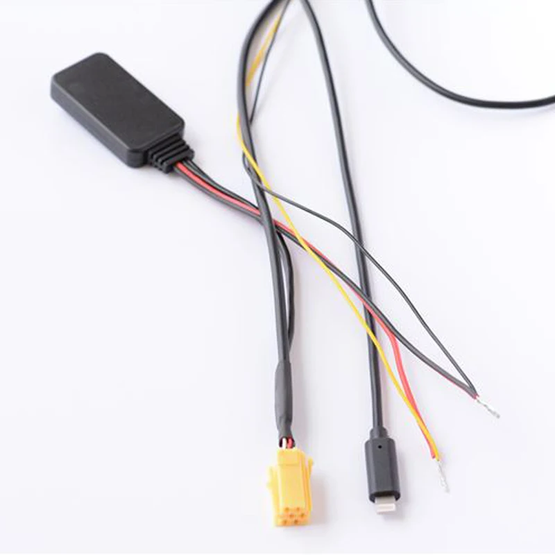 

Biurlink Car Factory Stereo MINI ISO 6Pin Bluetooth Module Audio Adapter for Fiat Grande Punto for Alfa Romeo for iPhone 7 8 X
