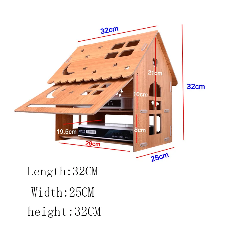 Деревянные роутеры, коробка для хранения, стойки для Wi-Fi роутера, настенный кабельный подвесной стеллаж, коробки для ТВ, стеллажи, полка, крышка гнезда, держатель для хранения