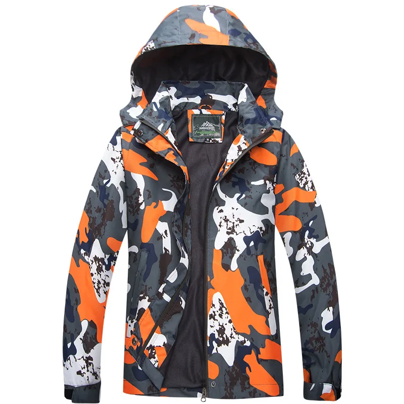 2018 Spring Autumn Men Women Softshell Hiking Jackets  (27)