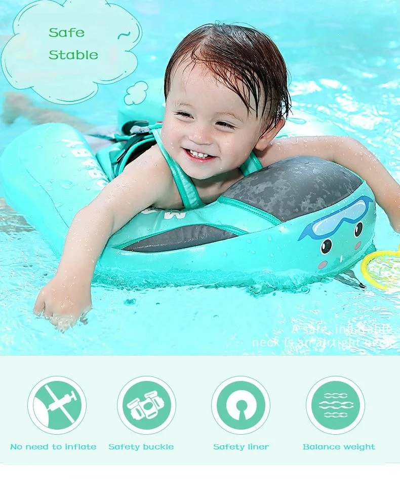 Водонепроницаемый Чехол, без необходимости, надувные детские плавающие кольца, Плавающие Игрушки для плавания в бассейне для ванны и плавания