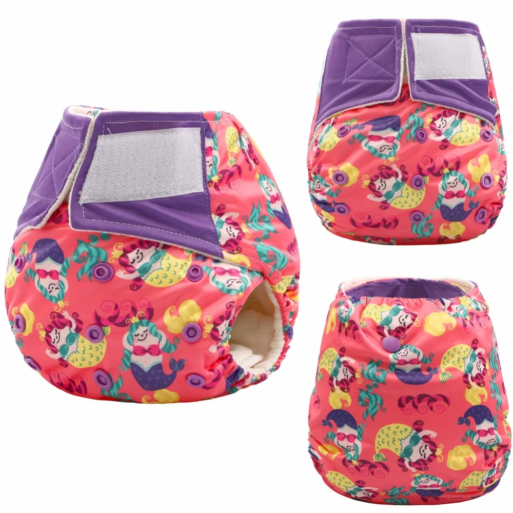 

JinoBaby Pocket Reusable Diaper One Size Baby Diaper Bamboo Pants (Newborn to 30lbs.)