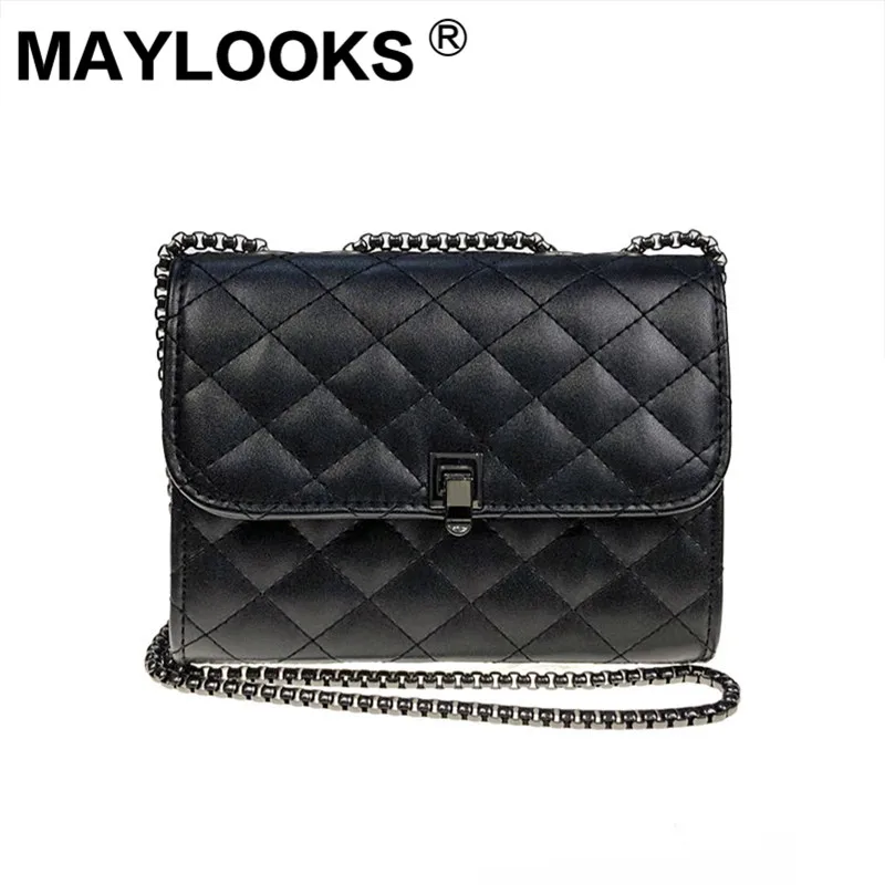 Bag Nero 2019 Donne oro Piccola Piazza Versione colore Di Il Borsa Modo Sacchetto Messenger M Spalla Nuovo Del argento Delle Rosa Rombico as757 Coreana HRqpSHZrw