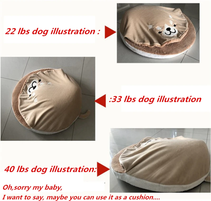 Спальный мешок для средних и больших собак