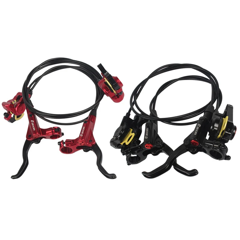 

1 Pair Mountain Road Bike Hydraulic Brake Kit 750/1350 mm MTB Bicycle Over 395/447 Oil Disc Brake Set Front and Rear Bike Parts