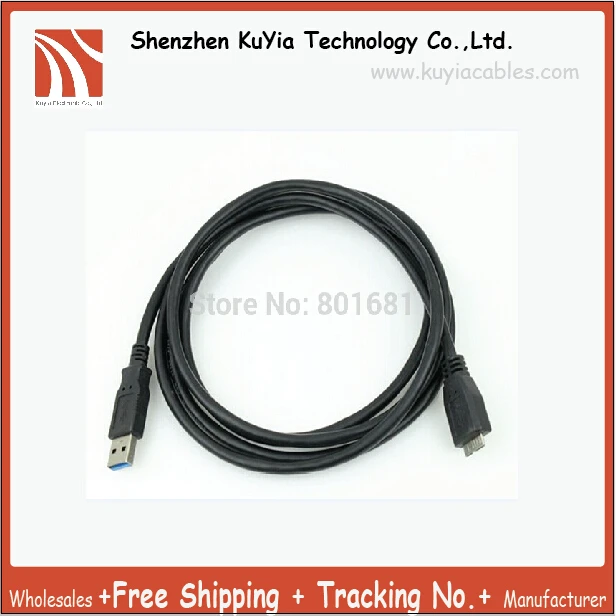 

good quality USB 3.0 cable 1m 3ft AM to Micro B Cables AM - MICRO B USB cabo kabel Lines black colour