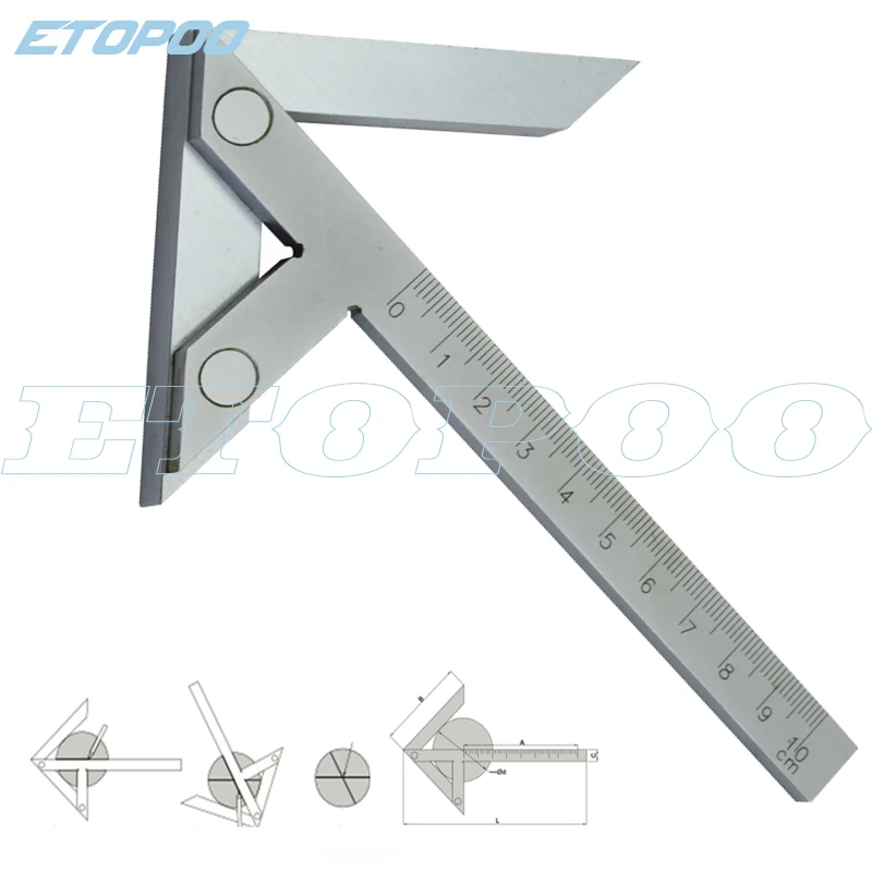 100*70mm Center Finding Gauge Center Marking Gauge Marking Vernier