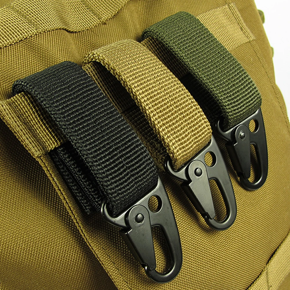 Buy 1pcs Outdoor Camping Tactical Carabiner Backpack Hooks Olecranon Molle Hook