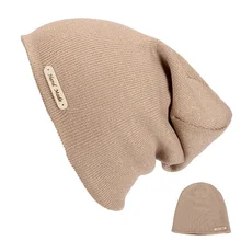 Шерстяная Шапочка женский Золотая линия пара шапка двойной наборы головы Шапки Спортивная Беговая шапка зимние теплые женские \ hat