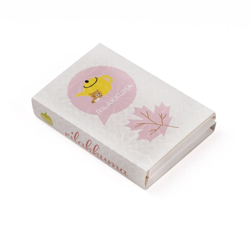 Милый Единорог Фламинго 6 складной Блокнот N раз бумаги для заметок на клейкой основе Эсколар. школьного питания наклейка-закладка - Цвет: 1