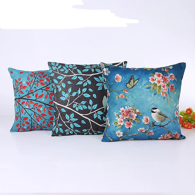 Free Shipping 1pcs 3 Colors American Rustic Style Cushion Cover Home Decor Throw Pillows Decorative Pillow Free Shipping 1pcs 3 Colors American Rustic Style Cushion Cover Home Decor Throw Pillows Decorative Pillow