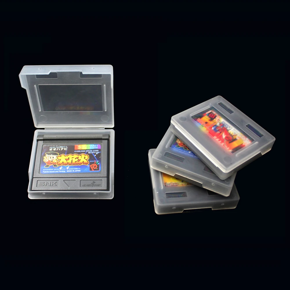 Цветной пластиковый игровой Картридж для SNK Neo Geo Pocket N G P C прозрачный чехол s