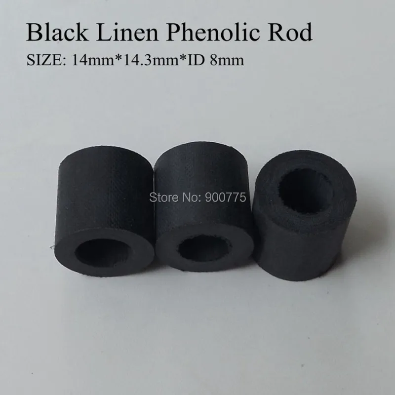 Bakelite Pool Cue Ferrule Black Cue Ferrules Linen Phenolic Ferrule - Billiards Pool Stick Accessories Black/Brown(optional) m4 m5 m6 m8 m10 m12 plum bakelite hand tighten nuts handle thread star mechanical black thumb nuts clamping knob manual nuts