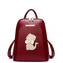 Женщины Рюкзак Кот Bbackpack Back To School Колледж Рюкзак Рюкзаки Печати Брезентовый Мешок Подарков BP0113