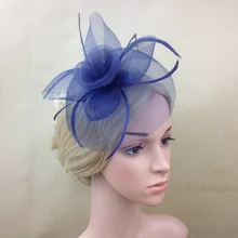 New Elegant Women Fascinator Hat Clips Hairpins Hair Accessories Church Wedding Hair Decoration Accessories LY3