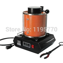 Печь плавления металла Сверхновая плавильной печи с тигель и тигель Тонг 1 кг