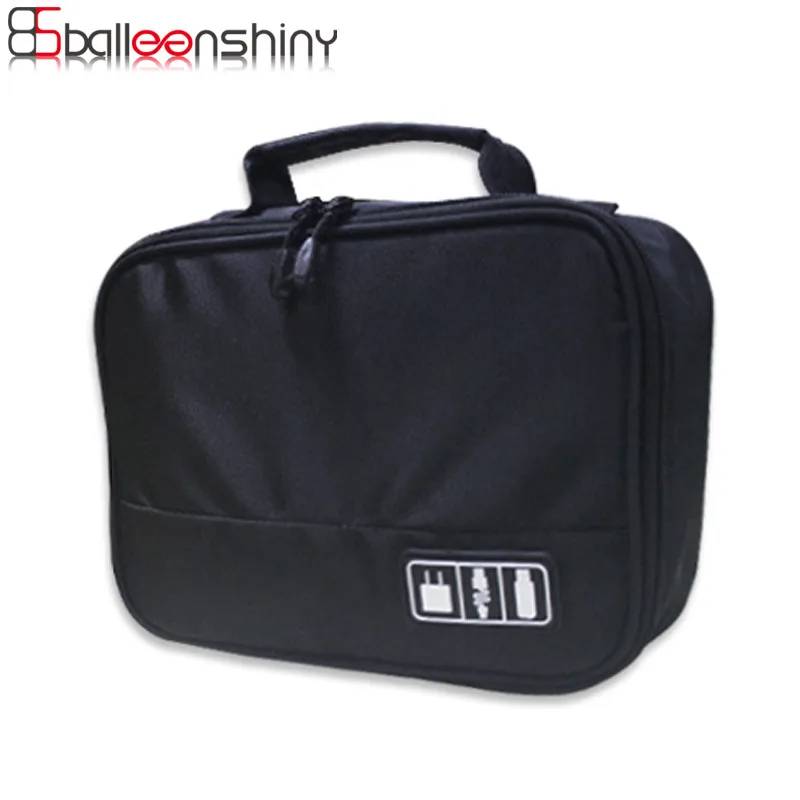 BalleenShiny Digital Storage Bag font b Gadget b font Devices font b USB b font Cable