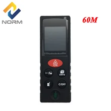 Цифровой лазерный дальномер 60 м, лазерный дальномер, точность 2 мм, максимальное расстояние измерения