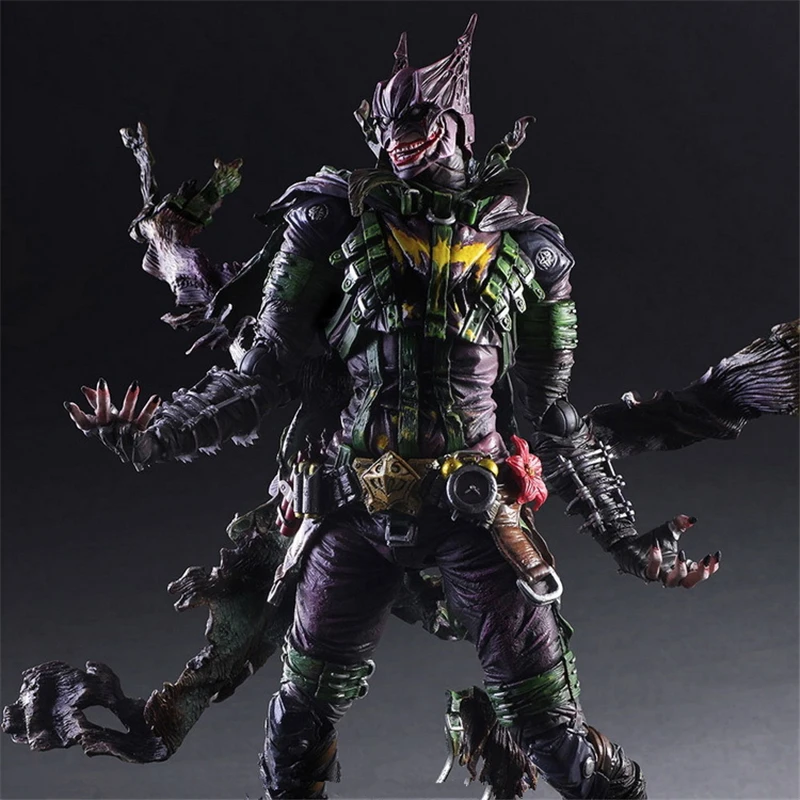 DC COMICS VARIANT PLAY ARTS KAI BATMAN Rogues Gallery The Joker PVC Action Figure Collectible Model