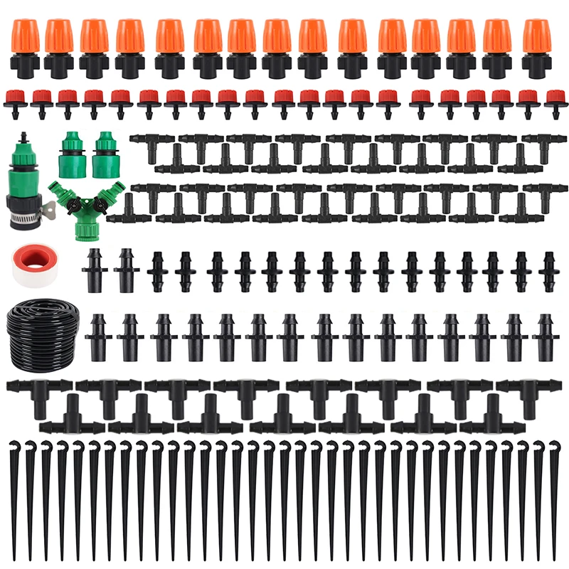 

For Courtyards Atriums And Greenhouses 40M 35pcs Adjustable And Closable Sprinkler Single-outlet Micro-sprinkler Kit