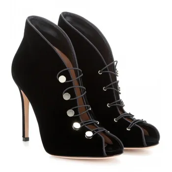 

Hot Saling Fashion Gladiator Women High Heel Shoes Peep Toe Women Lady Pump Wedding Party Black Shoes Metal Buckle Shoes
