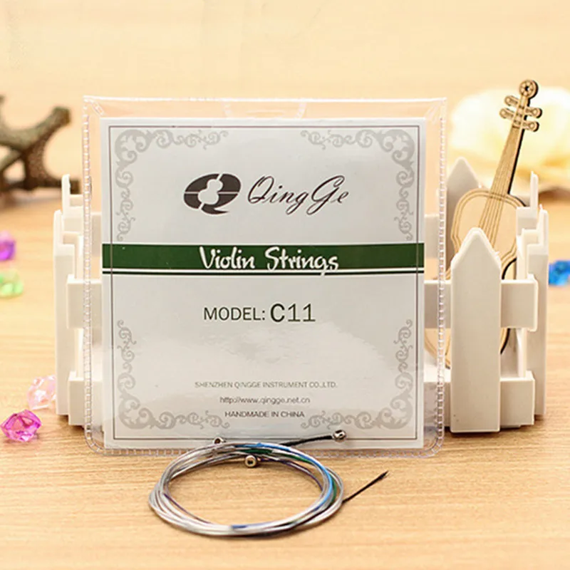 

4pcs/set E/A/D/G string Aluminum Magnesium Steel Pirastro Tonica Violin Strings for 4/4 4/3 1/2 1/4 1/8 Violin Accessories