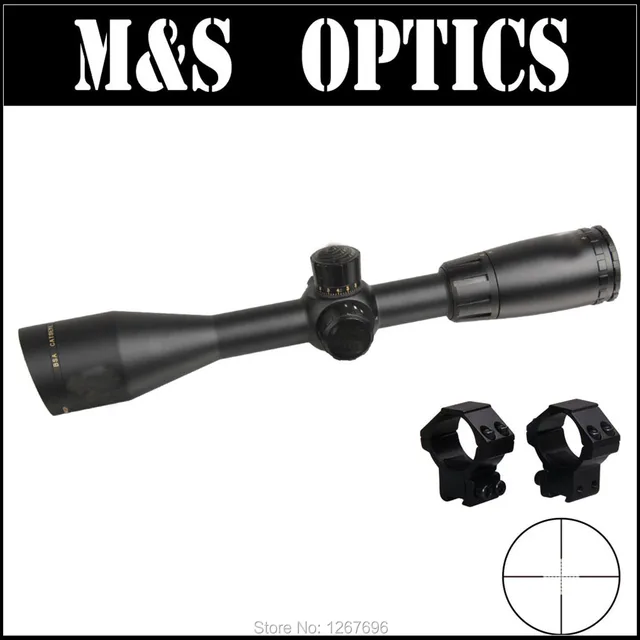 Cheap 4-16X44 SP Tactical Hunting Gun Rifle Scopes Sights Optical With Riflescopes Ring Mount  Weaver For Adults For Gun Made In China