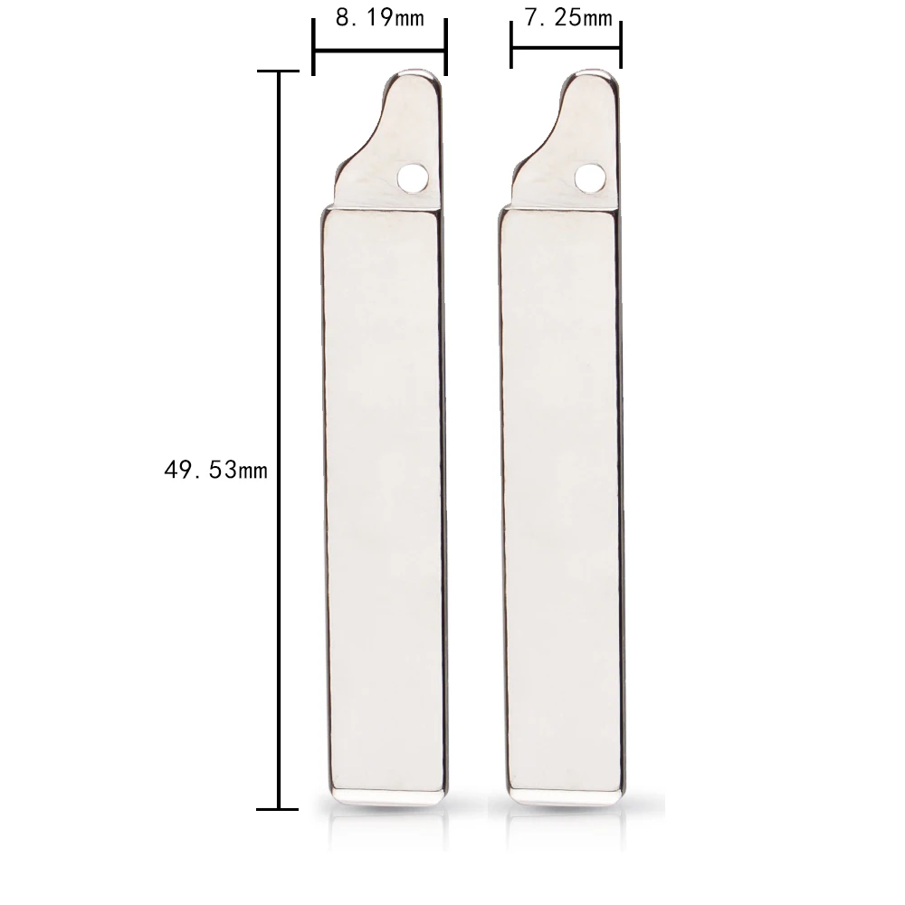 KEYYOU для Renault Citroen Peugeot раскладной ключ пустой Uncut Тип #73 модифицированный HU83 замена